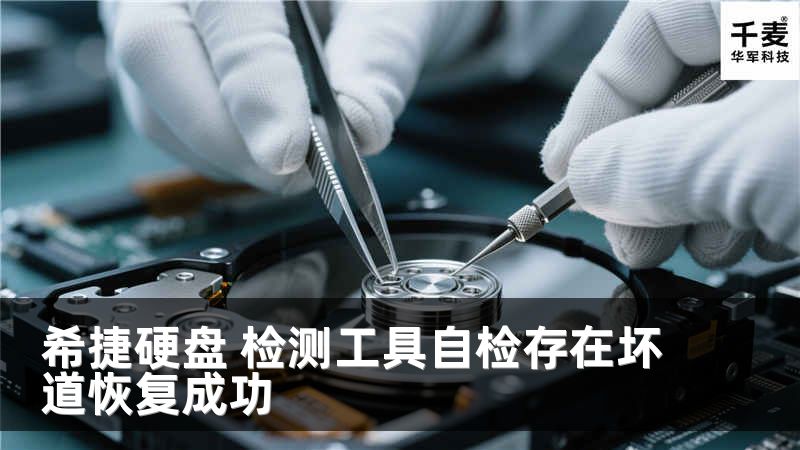希捷硬盘 检测工具自检存在坏道恢复成功