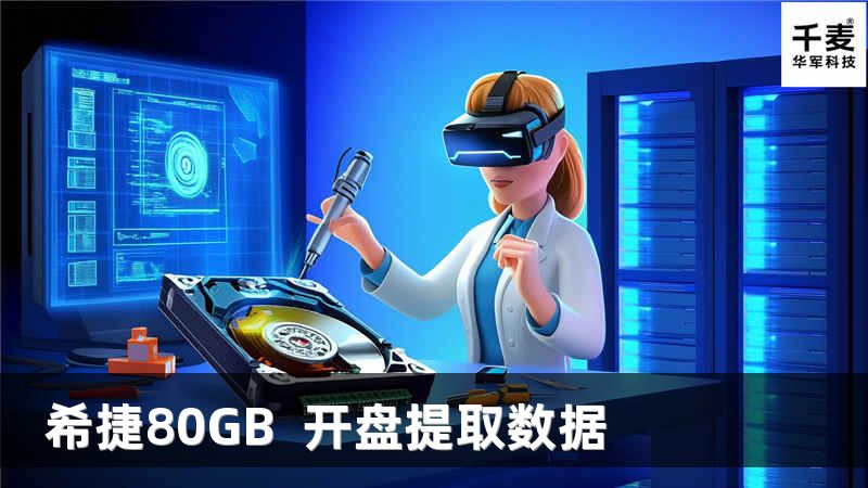 希捷80GB  开盘提取数据
