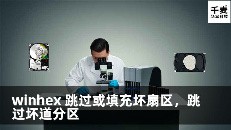 winhex 跳过或填充坏扇区，跳过坏道分区