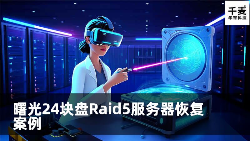 曙光24块盘Raid5服务器恢复案例