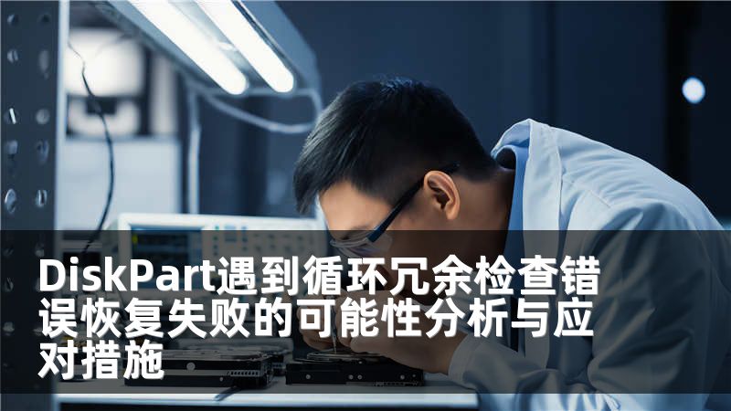 DiskPart遇到循环冗余检查错误恢复失败的可能性分析与应对措施