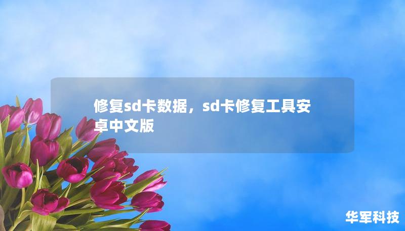 修复sd卡数据，sd卡修复工具安卓中文版