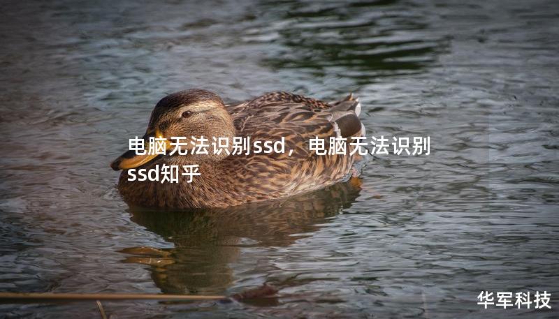 电脑无法识别ssd，电脑无法识别ssd知乎